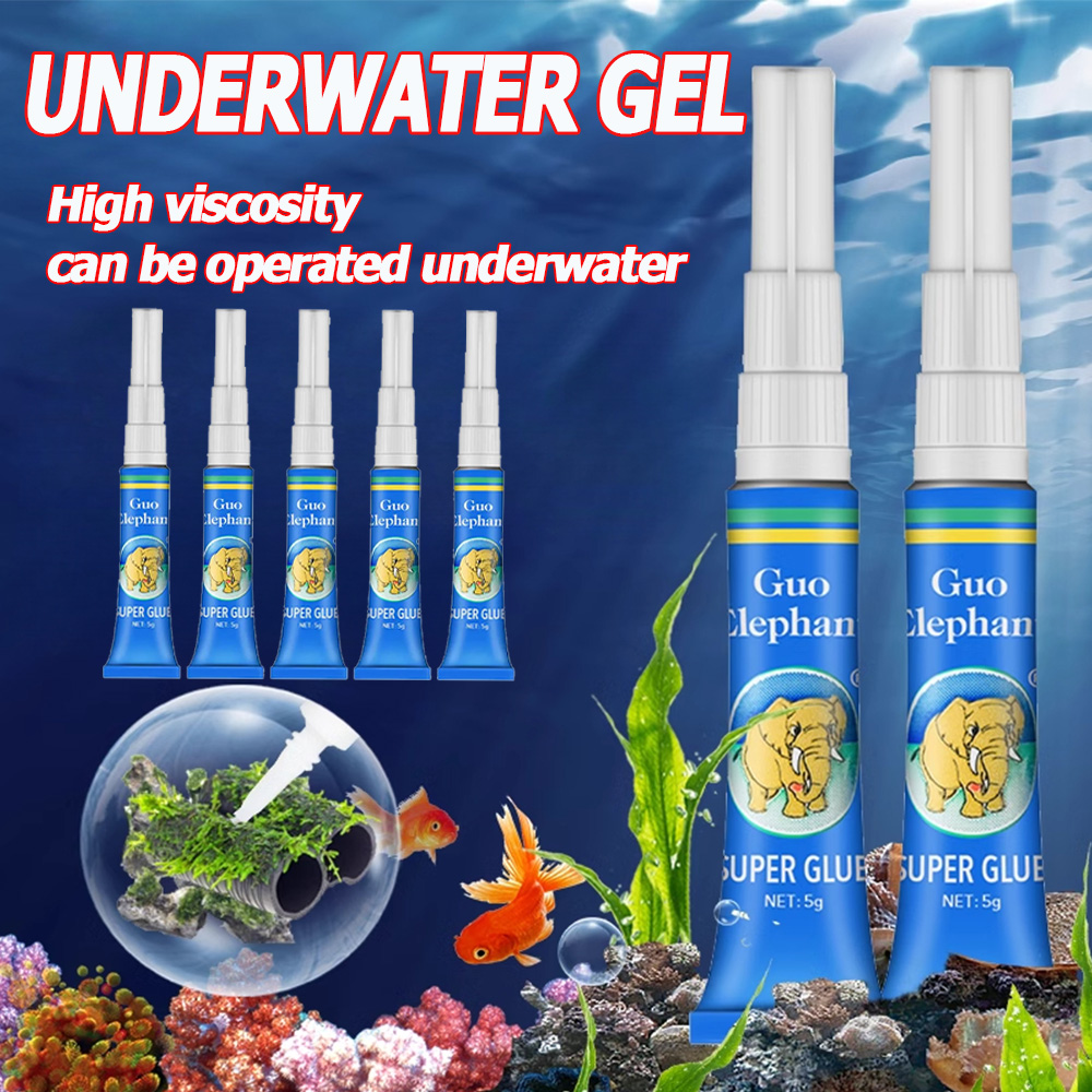 Marine Aquarium Glue - 3/5/10Pcs Fish Tank Landscaping Moss Glue