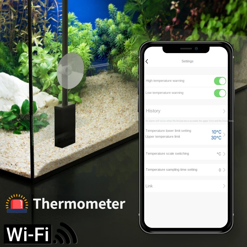 Marine Aquarium Hydrometer - Intelligent fish tank WIFI high-precision fish