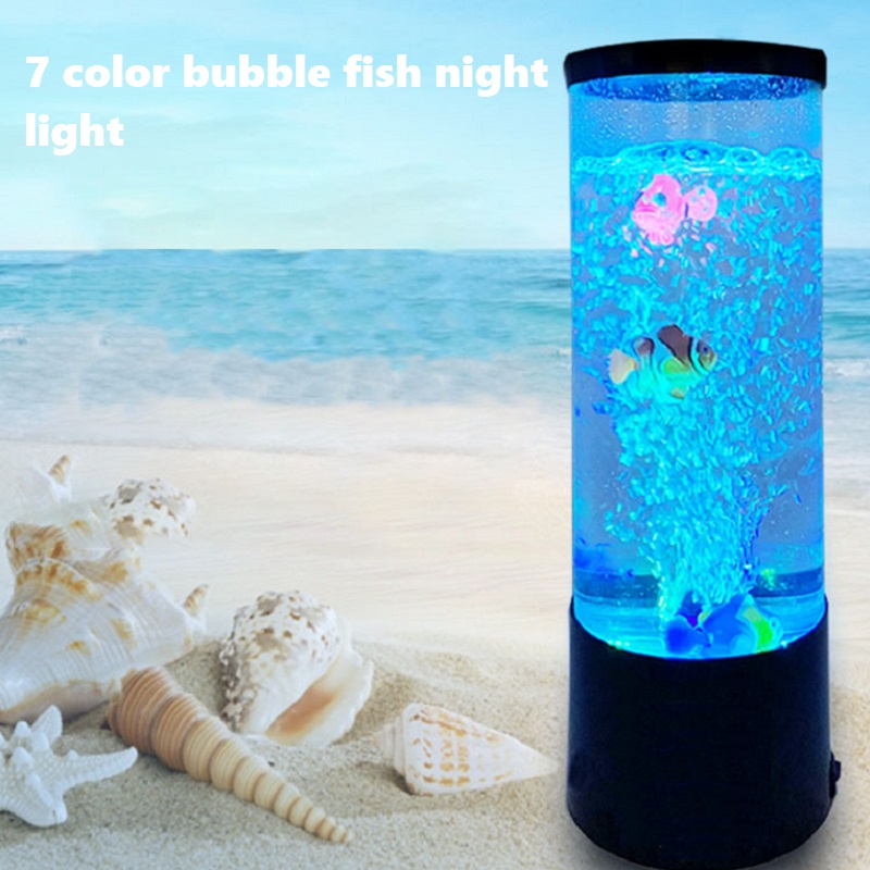 Marine Aquarium Live - LED Fish Lamp Ambient Night Light