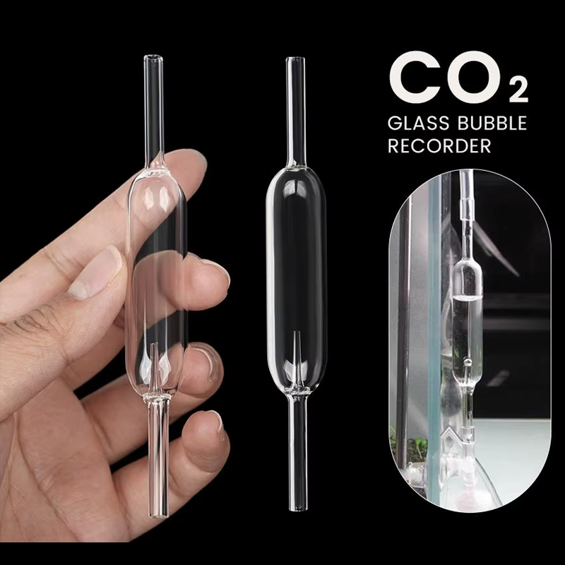 Marine Aquarium Ozone Generator - 1/3Pc Glass Aquarium Co2 Bubble Counter
