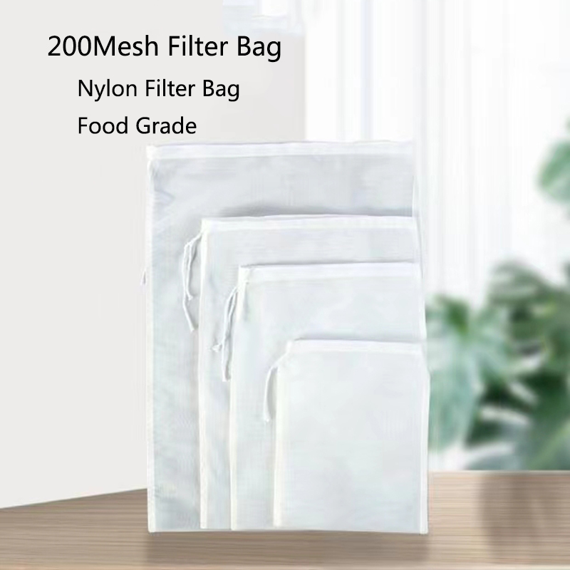 Marine Aquarium Filter Media - 5/10Pcs 200Mesh Filter Net Bag Acquarium