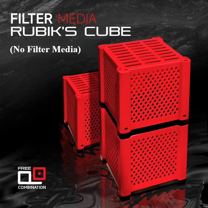 Marine Aquarium Filter Media - PVC Storage Box Fish Tank Filter