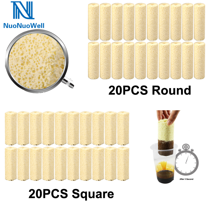 Marine Aquarium Filter Media - 20Pcs-Pack Bio Filter Media Tube Aquarium