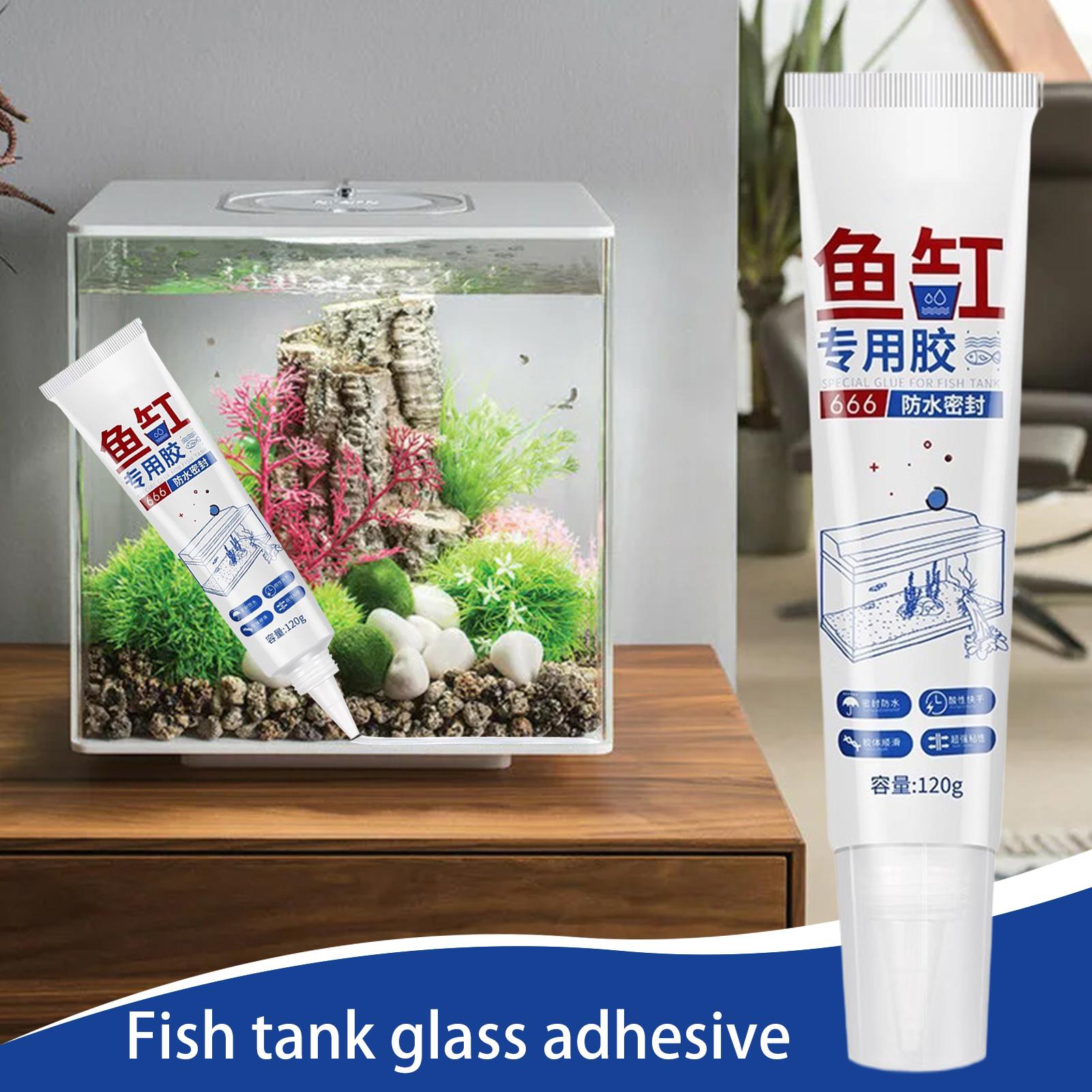 Marine Aquarium Glue - Fish Tank Sealant Waterproof Silicone Sealant