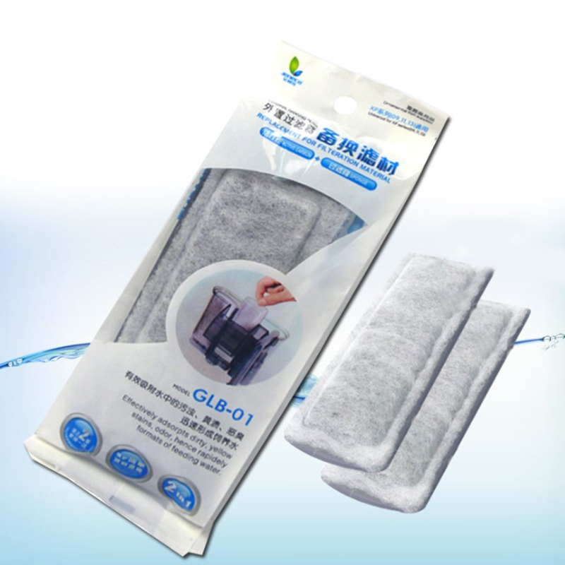 Marine Aquarium Filter Media - 2pc Aquarium Filter Tank Filtration Activated
