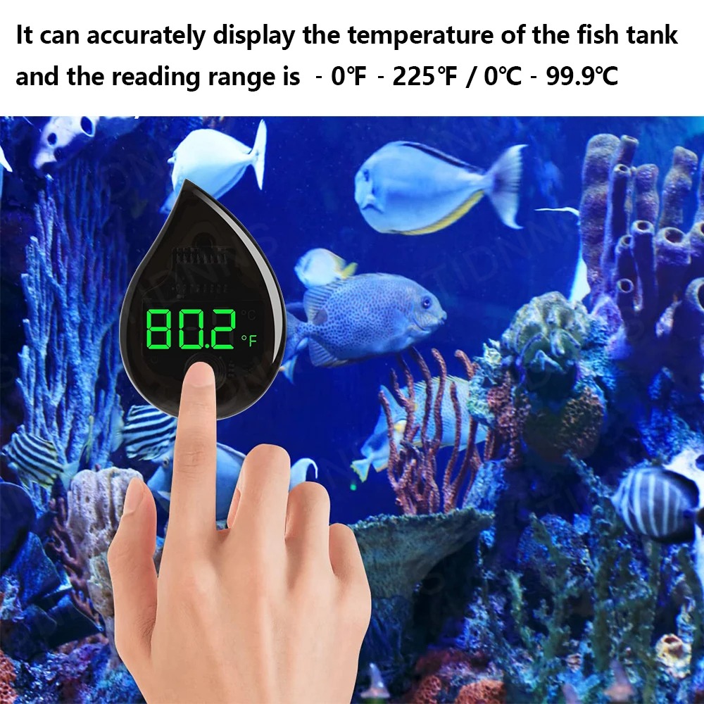 Aquarium Self-Adhesive Thermom - Marine Aquarium Glue review and price