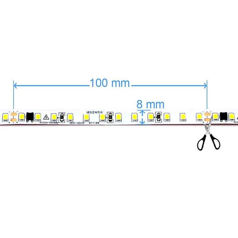 AC220V 230V 5M 600 LED Strip 2 - Actinic Blue Led review and price