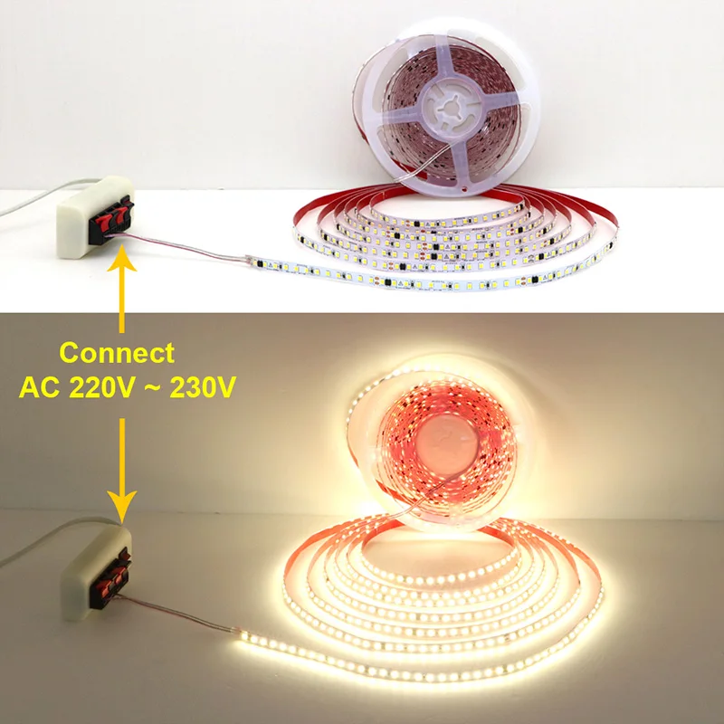 AC220V 230V 5M 600 LED Strip 2 - Actinic Blue Led review and price