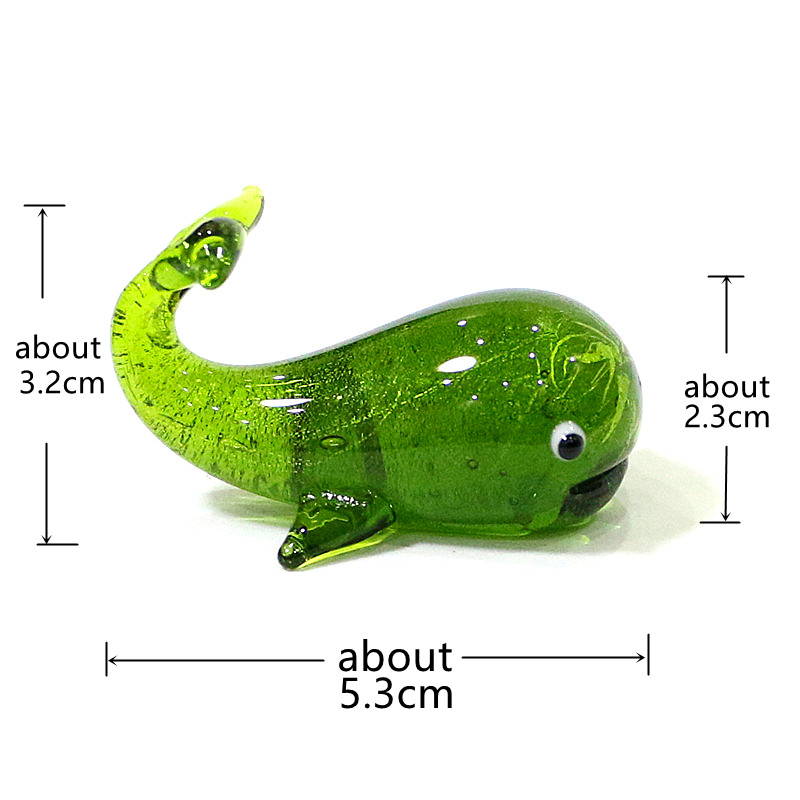 Murano Glass Whale Miniature F - Marine Aquarium Live review and price