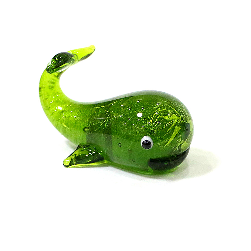 Murano Glass Whale Miniature F - Marine Aquarium Live review and price