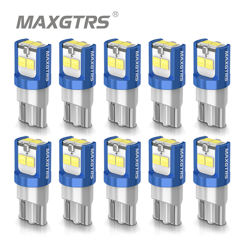 10x 194 168 T10 LED W5W LED Bu - Actinic Blue Led review and price