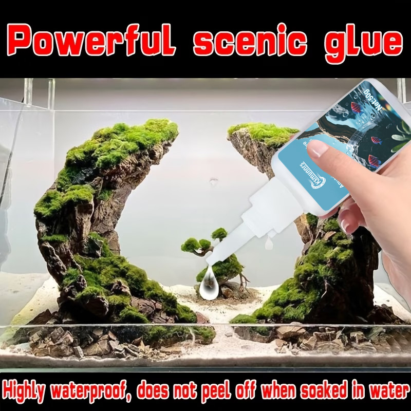 Aquarium Landscape Glue, Quick - Marine Aquarium Glue review and price
