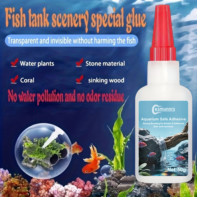 Aquarium Landscape Glue, Quick - Marine Aquarium Glue review and price