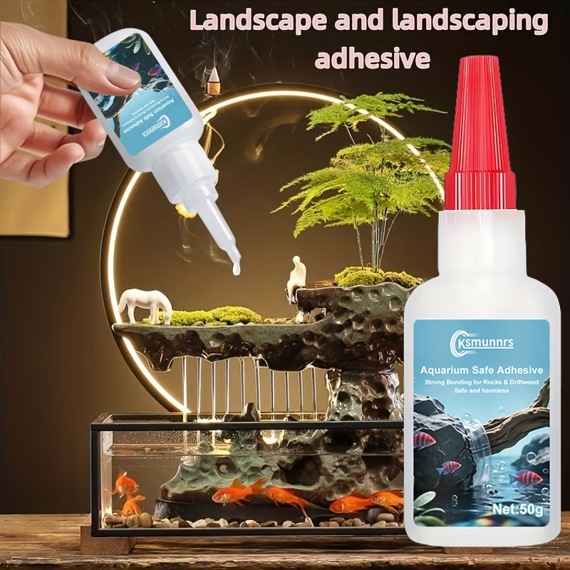 Aquarium Landscape Glue, Quick - Marine Aquarium Glue review and price