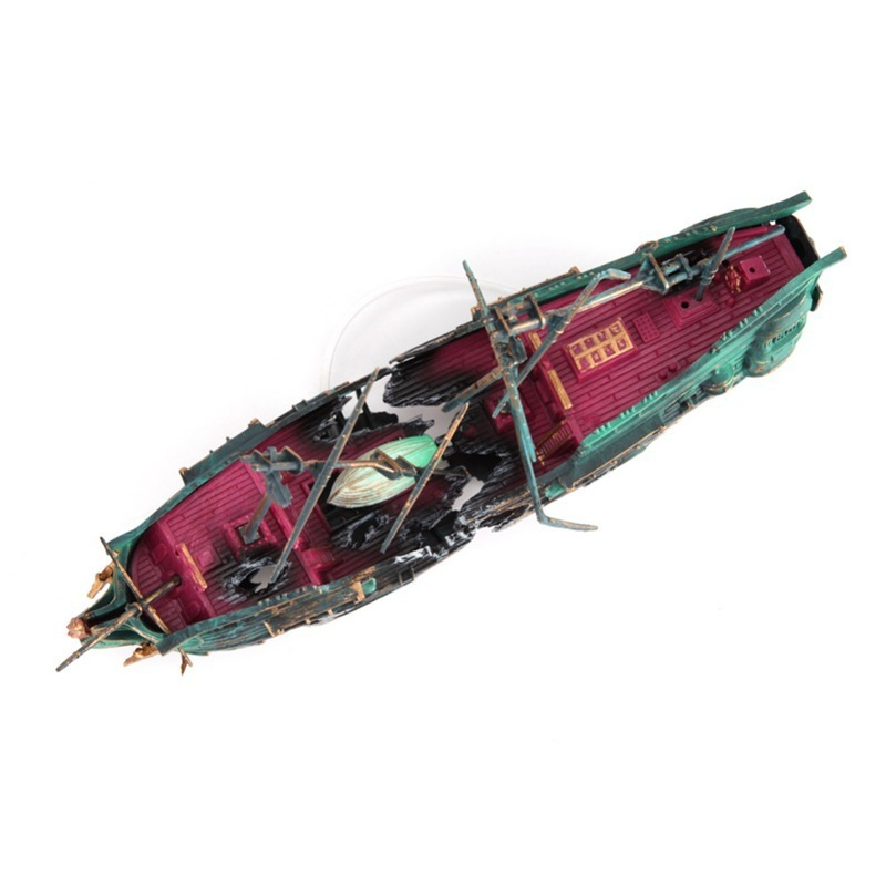 Large Aquarium Decoration Boat - Aquarium Marineland review and price
