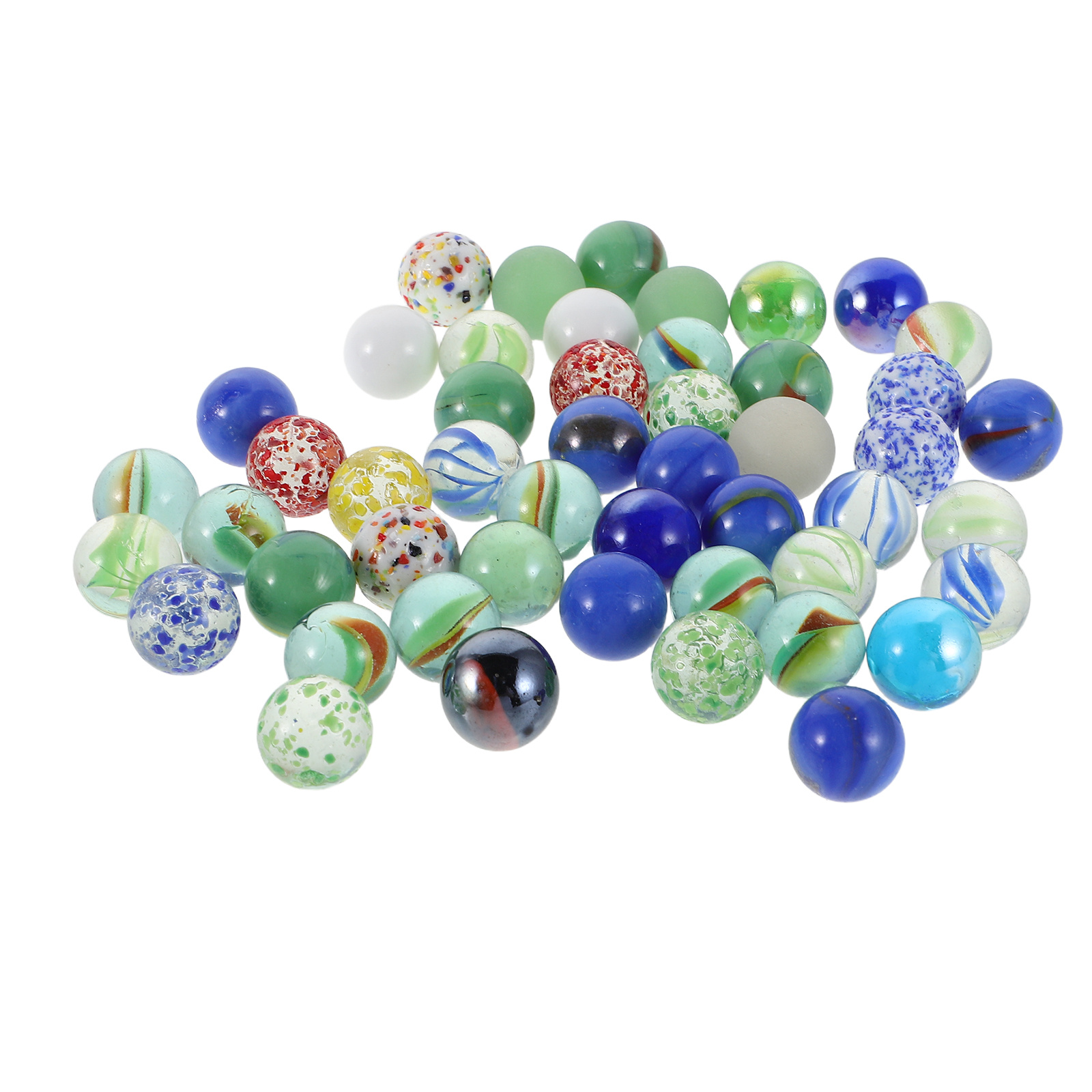 50Pcs Colored Glass Marbles Bu - Marine Aquarium Kit review and price