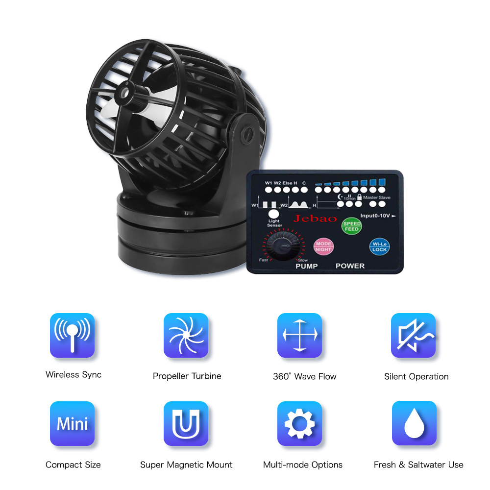 Jebao Jecod SW-2 SW-4 SW-8 SW- - Marine Aquarium Wave Maker review and price