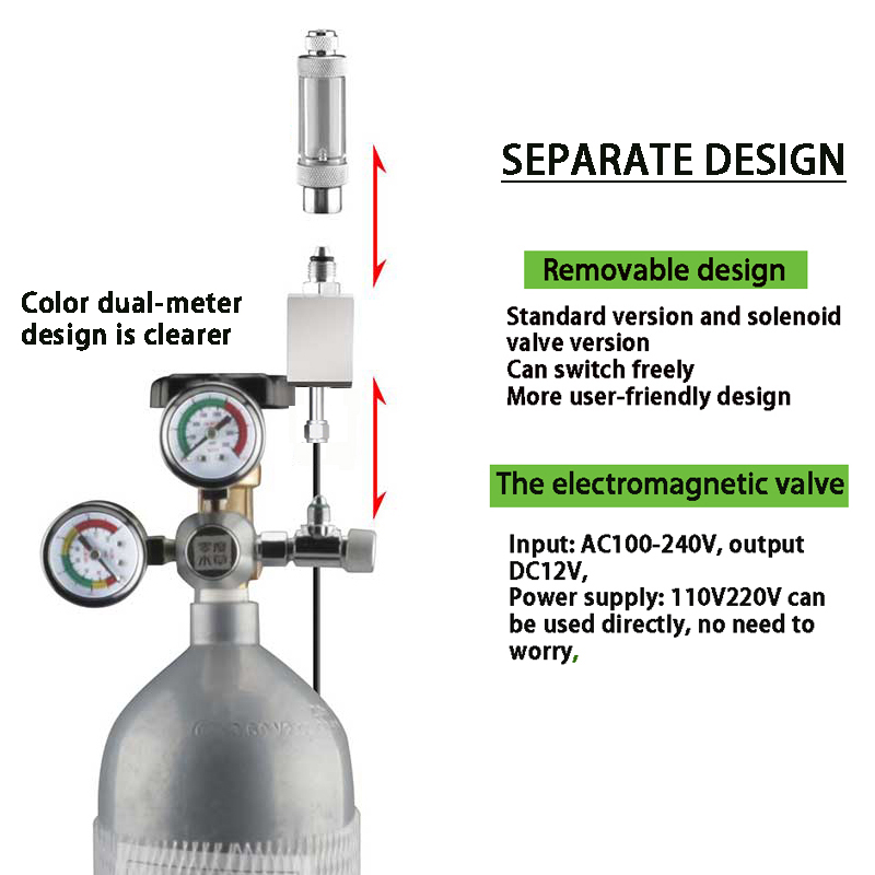 ZRDR DIY Aquarium CO2 Regulato - Marine Aquarium Ozone Generator review and price