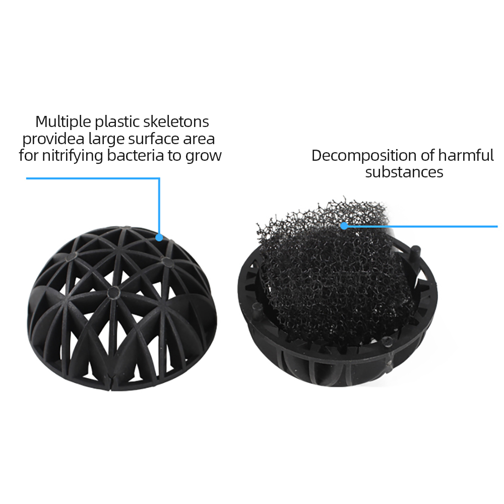 100pcs 18mm Biological Bio Bal - Marine Aquarium Filter Media review and price