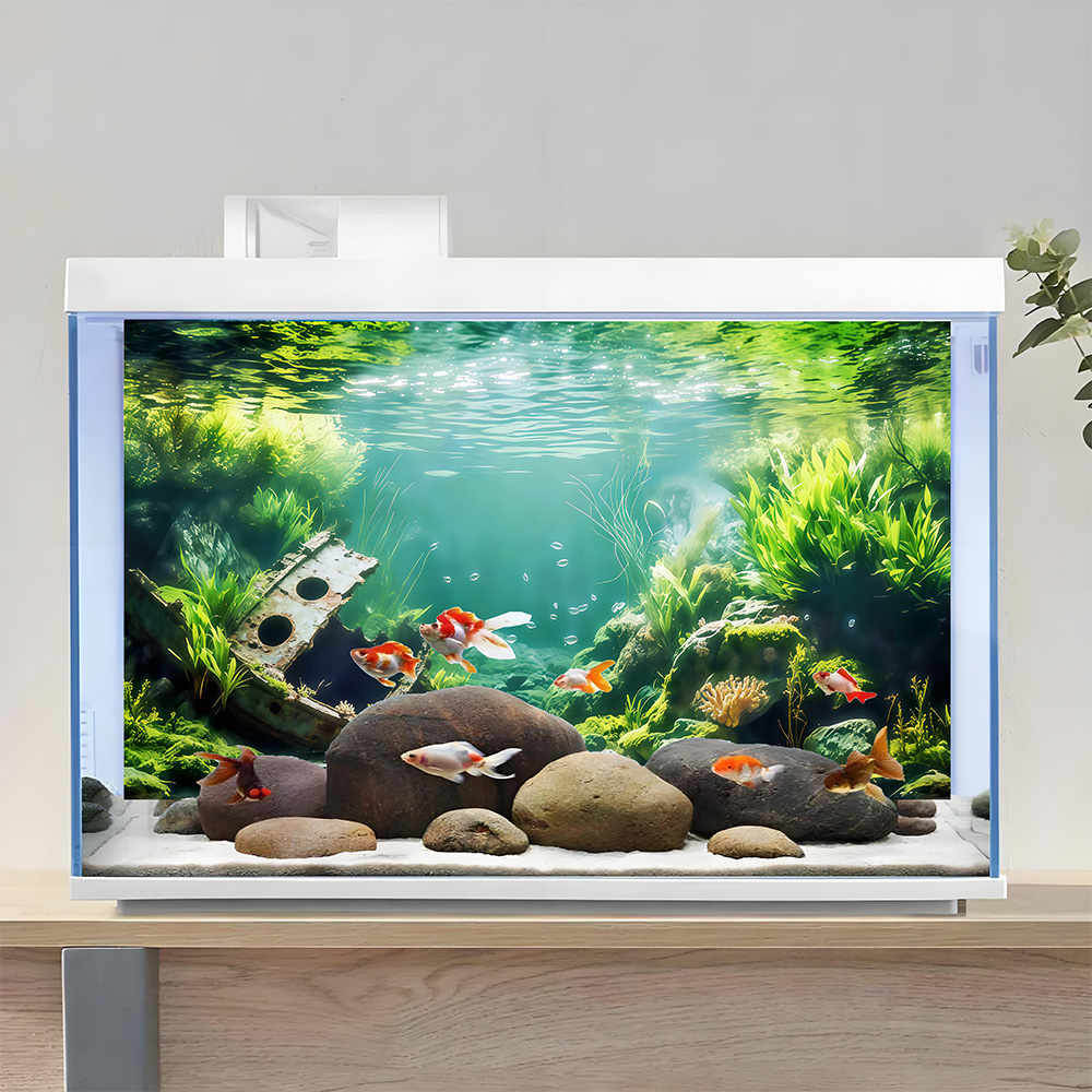 Aquarium Background Sticker,   - Marine Aquarium Glue review and price