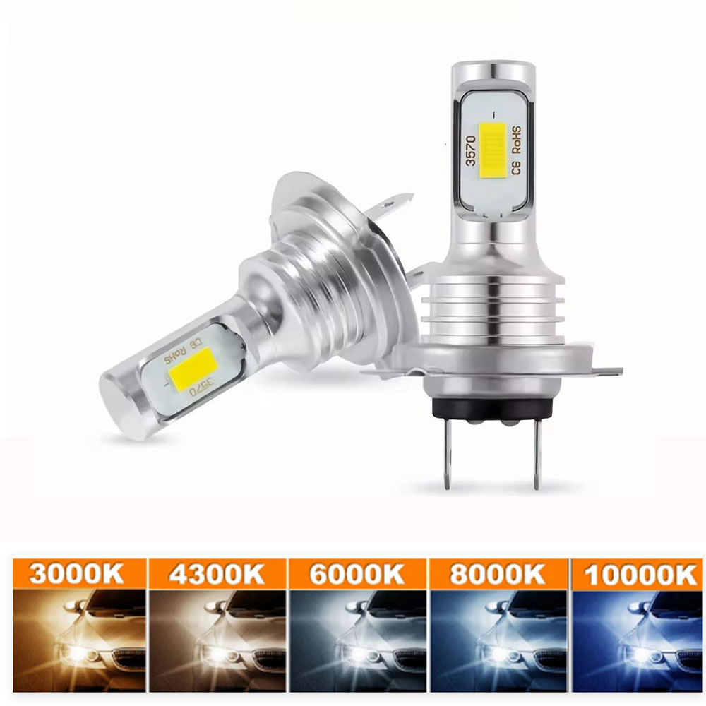 2pcs H7 H4 8000K Ice Blue 3000 - Actinic Blue Led review and price