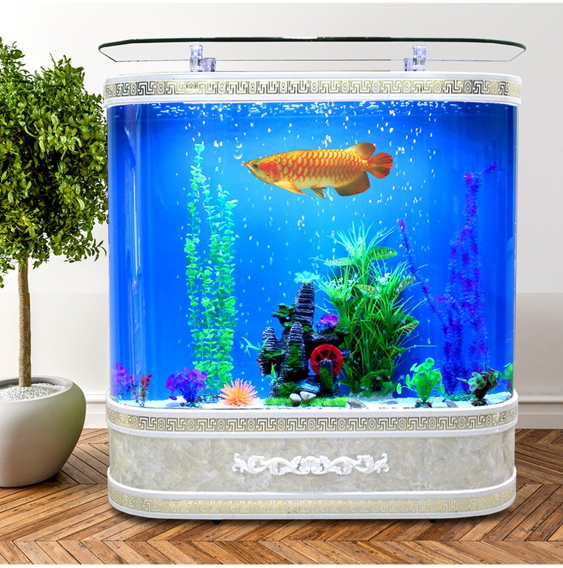 Customized Large Glass Fish Ta - Marine Aquarium Live review and price