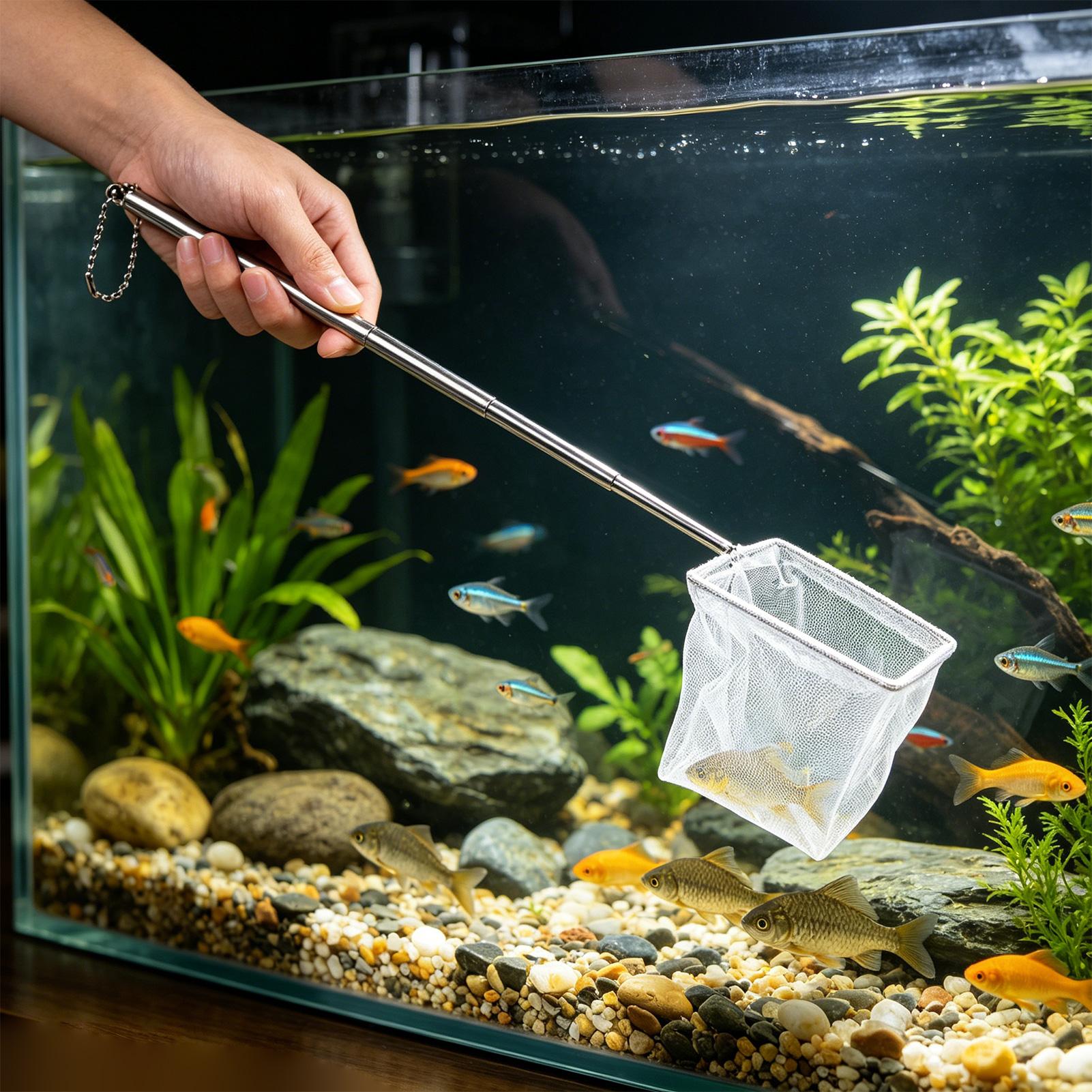 2pcs Small Fish Net Telescopic - Aquarium Marineland review and price