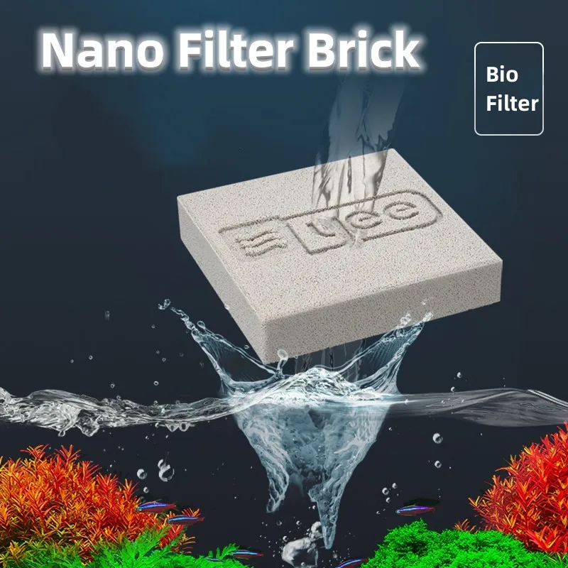 1/2pcs Fish Tank Nano Ceramic  - Marine Aquarium Filter Media review and price