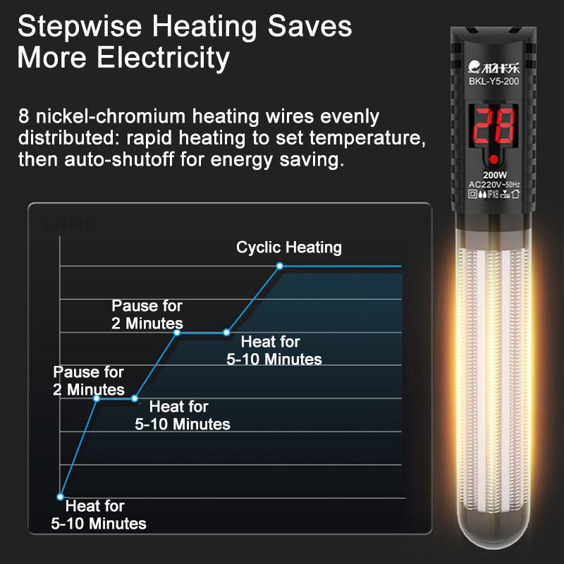 Aquarium Heater Fish Tank LCD  - Marine Aquarium Heater review and price