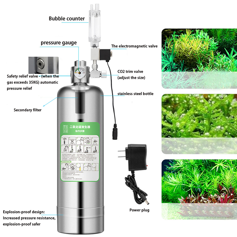 1L 2L CO2 Generator Water Inje - Marine Aquarium Hydrometer review and price