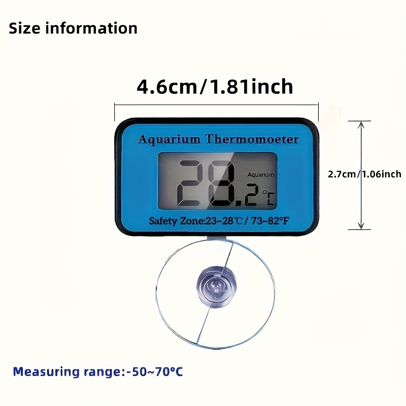 LCD Digital Aquarium Thermomet - Marine Aquarium Hydrometer review and price