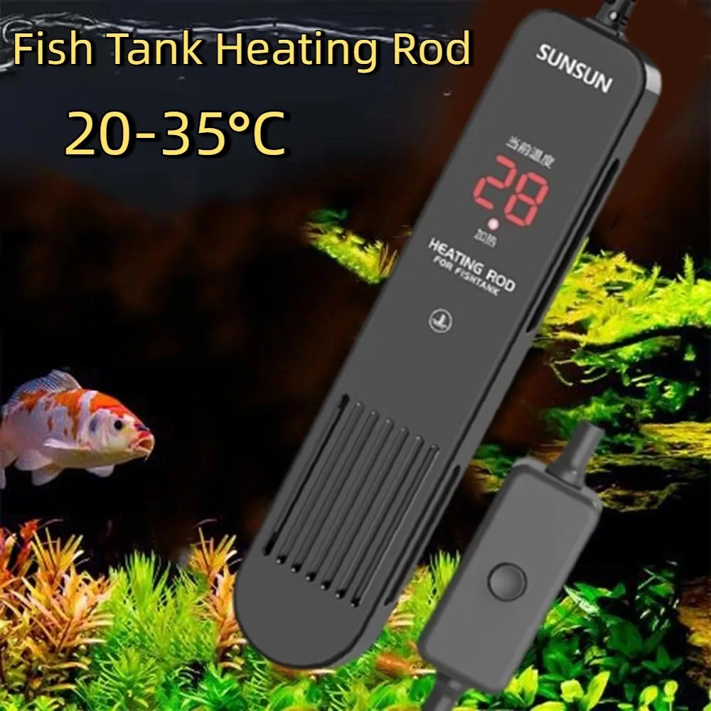 LCD Display 20-35°C Digital Fi - Marine Aquarium Heater review and price