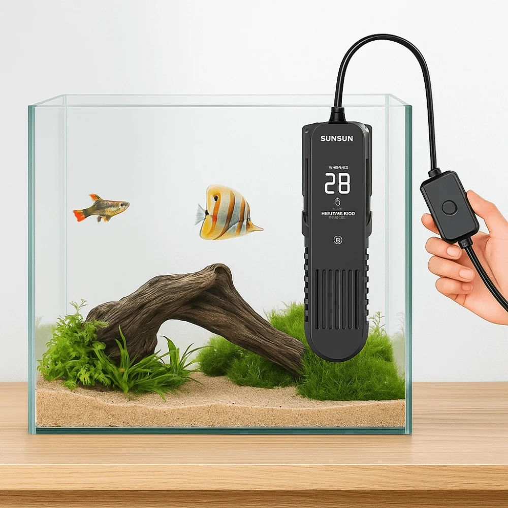 LCD Display 20-35°C Digital Fi - Marine Aquarium Heater review and price